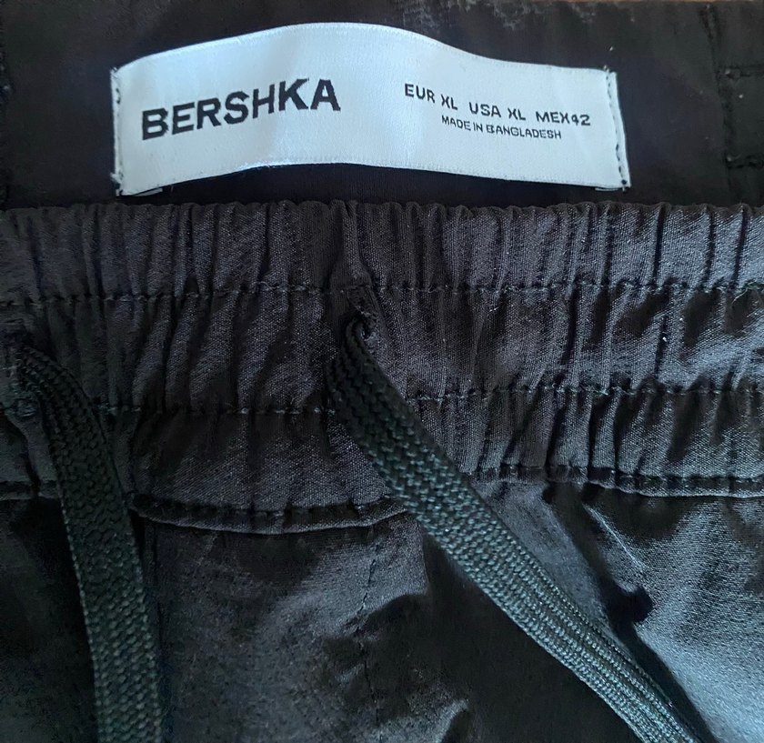 Bershka Teknik/Paraşüt Kumaş Outdoor Jogger - Görsel 4