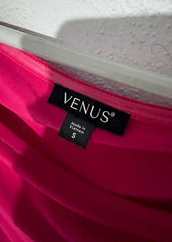 Pembe Drapeli Uzun Abiye Elbise - Görsel 3