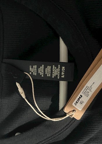 Siyah Yüksek Yakalı Midi Elbise - Görsel 3