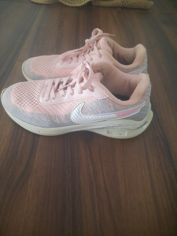 Pembe Bağcıklı İnce Topuklu Kadın Spor Ayakkabı - Görsel 2