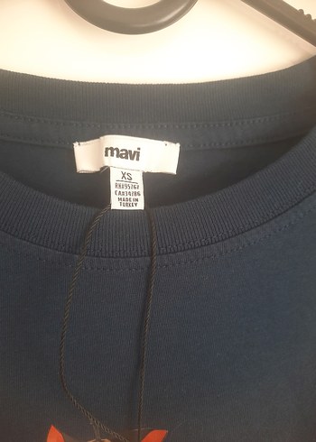 Erkek Çocuk Mavi Baskılı Kısa Kollu Tişört - Görsel 3