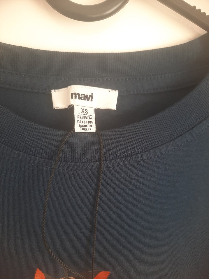 Erkek Çocuk Mavi Baskılı Kısa Kollu Tişört - Görsel 3