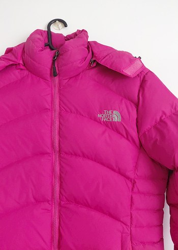 Pembe Kadın Kışlık Mont Fermuarlı - Görsel 2