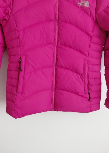 Pembe Kadın Kışlık Mont Fermuarlı - Görsel 3