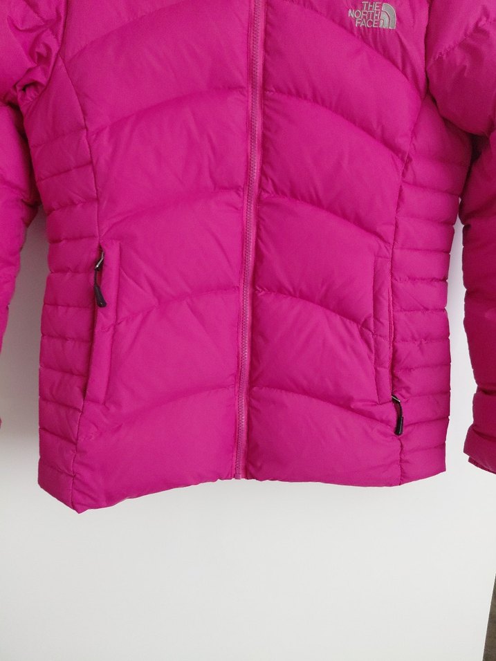 Pembe Kadın Kışlık Mont Fermuarlı - Görsel 3