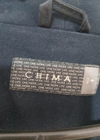 Düğmeli Koyu Mavi Kadın Blazer Ceket - Görsel 4