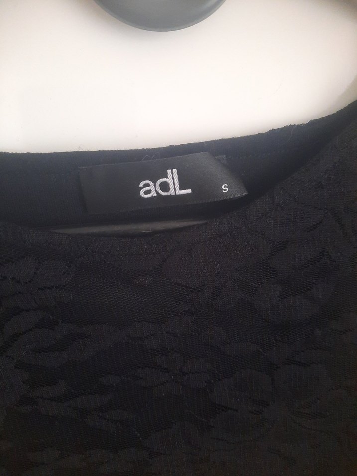 Dantel Detaylı Siyah Midi Gotik Elbise - Görsel 5