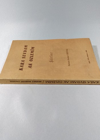 Kara Sevdam Ak Özlemim Şiir Kitabı - Görsel 7