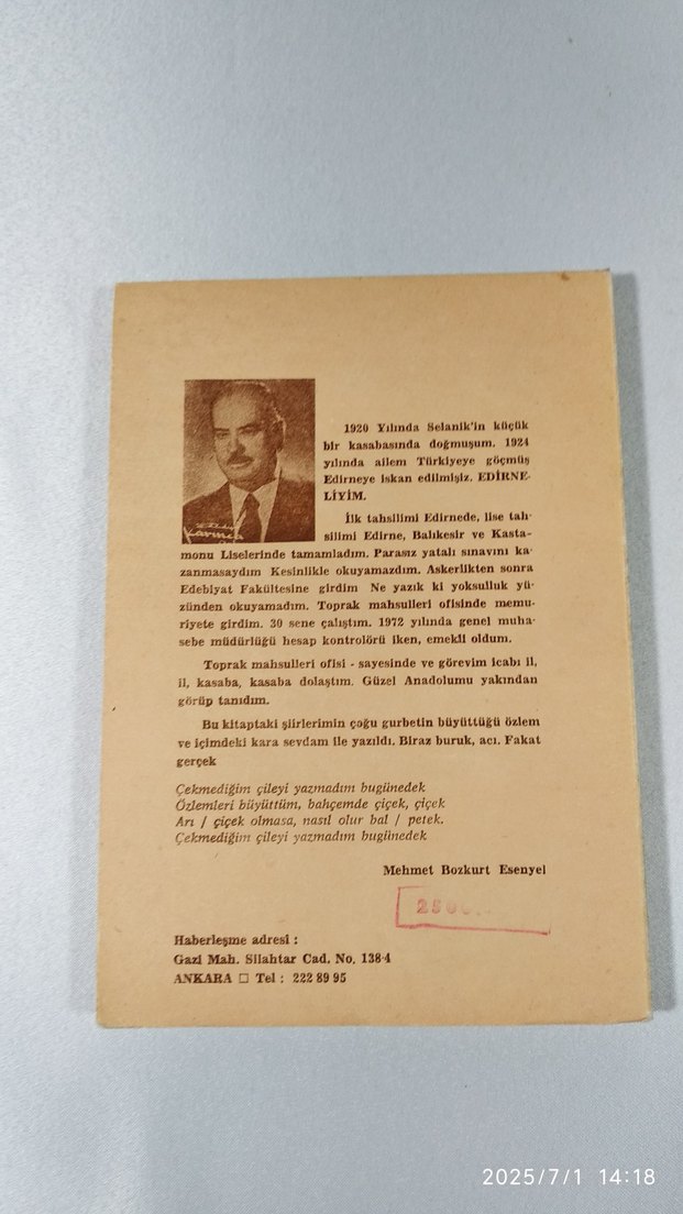 Kara Sevdam Ak Özlemim Şiir Kitabı - Görsel 3