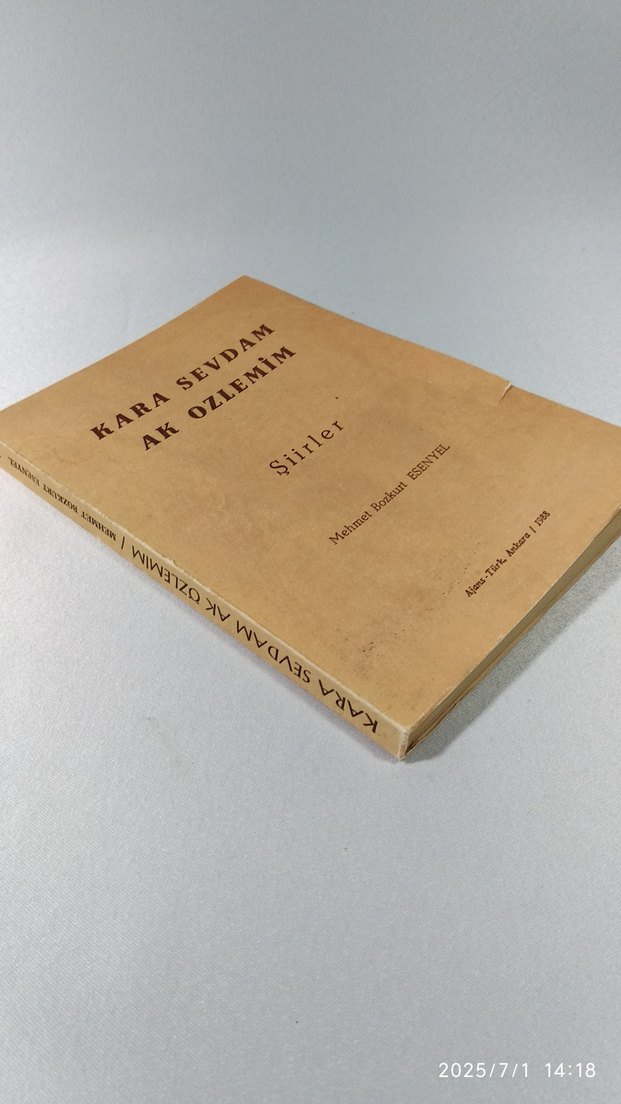 Kara Sevdam Ak Özlemim Şiir Kitabı - Görsel 2