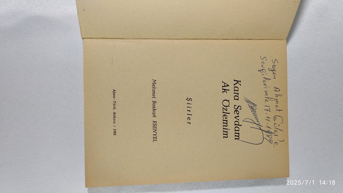 Kara Sevdam Ak Özlemim Şiir Kitabı - Görsel 4