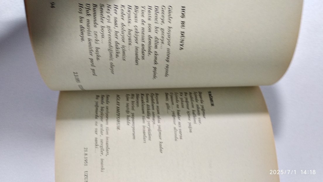 Kara Sevdam Ak Özlemim Şiir Kitabı - Görsel 5