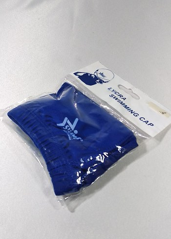 Lacivert Lycra Yüzme Bonesi - Görsel 3