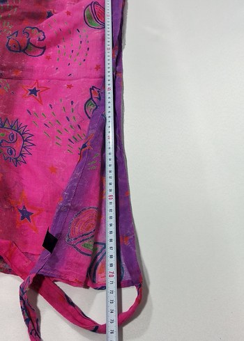 Renkli Bohem Kadın Pareo - Görsel 9