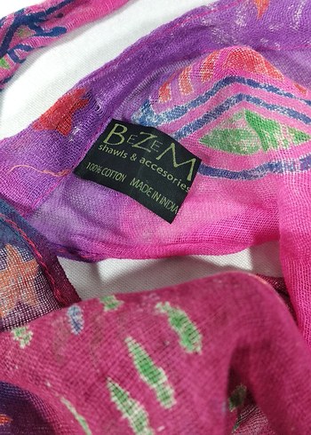 Renkli Bohem Kadın Pareo - Görsel 7