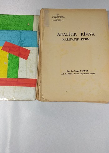 Beden Renk Analitik Kimya Kalitatif Kısım Kitabı