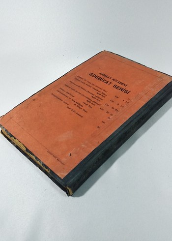 1942 İstanbul Basımı Edebiyat Kitabı - Görsel 5