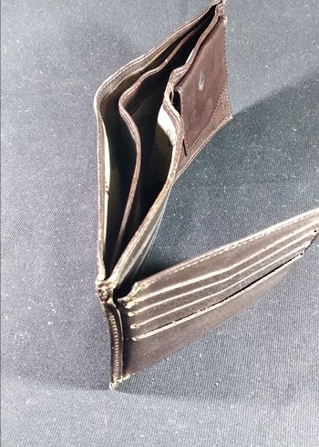 Klasik Kahverengi Deri Erkek Cüzdanı - Görsel 7