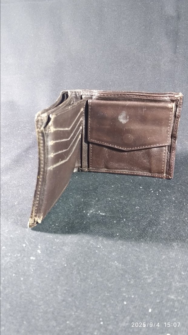 Klasik Kahverengi Deri Erkek Cüzdanı - Görsel 4