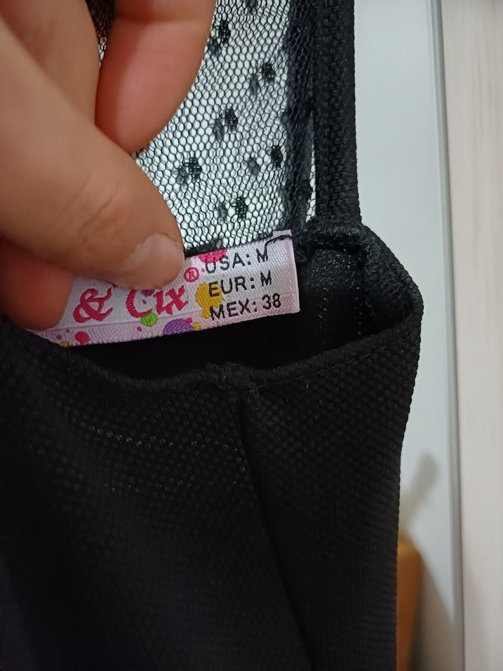 siyah mini elbise - Görsel 3