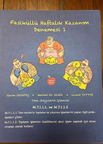 Kondisyon 7. Sınıf Matematik Deneme Kitabı