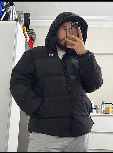 Pull and bear sıfır etiketli şişme mont