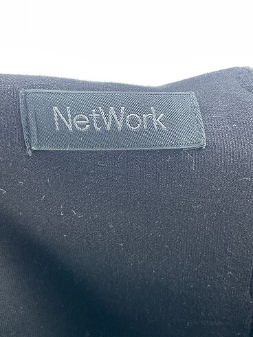 36 Beden siyah Renk Network Kısa Elbise %70 İndirimli.
