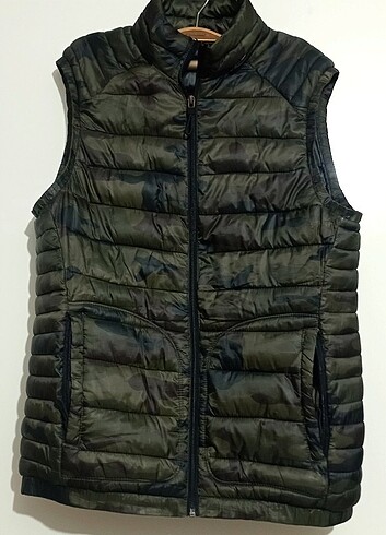 asker desen şişme mont