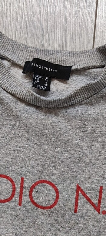 Atmosphere Omuz açık sweatshirt