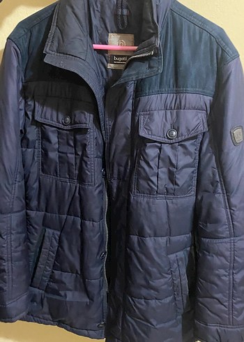 Bugatti Düğmeli Lacivert Erkek Mont - Görsel 7