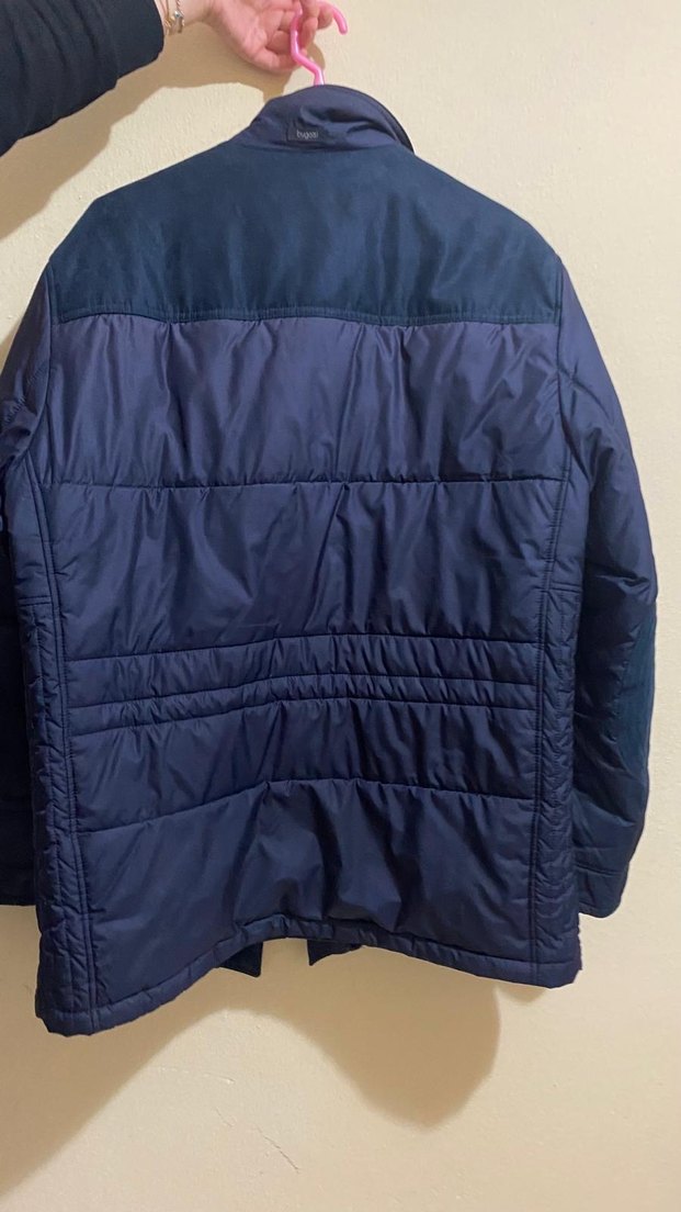 Bugatti Düğmeli Lacivert Erkek Mont - Görsel 5