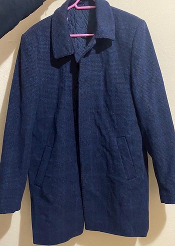 Erkek Lacivert kaban - Görsel 2