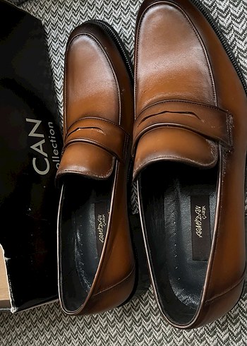 Klasik Erkek Kahverengi Deri Ayakkabı - Görsel 4