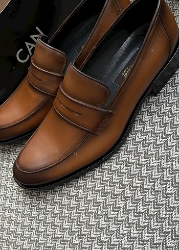 Klasik Erkek Kahverengi Deri Ayakkabı - Görsel 6