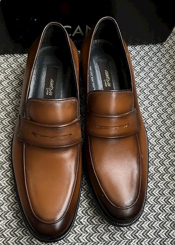 Klasik Erkek Kahverengi Deri Ayakkabı - Görsel 2