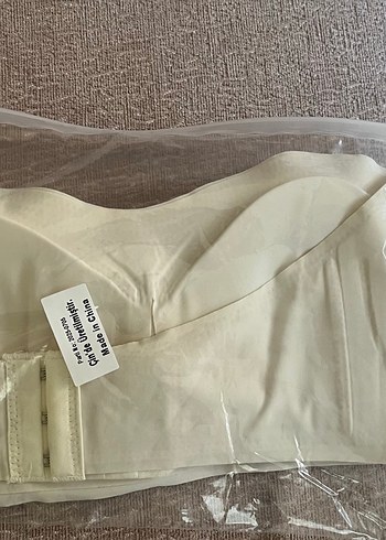 Bej Dikişsiz Rahat Sütyen 80 beden - Görsel 2