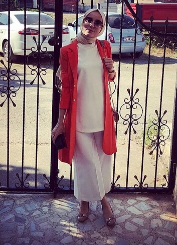 Uzun blazer ceket