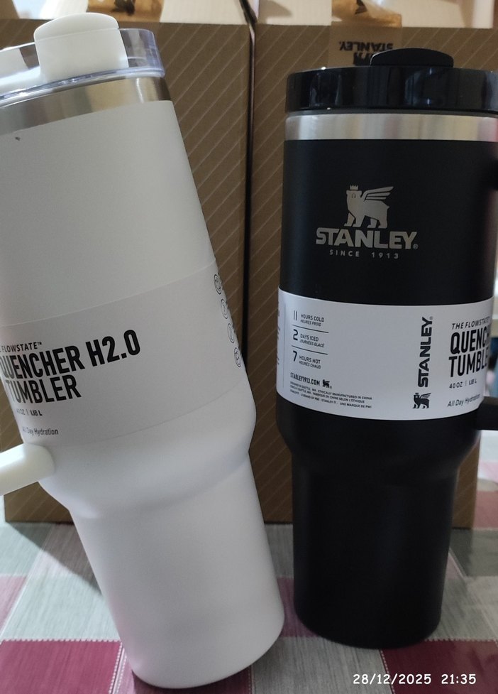 Stanley Dencher H2.0 Beyaz Termos 1.18lt - Görsel 2
