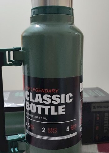 Stanley yeşil Klasik Termos Şişe 1.9L - Görsel 2