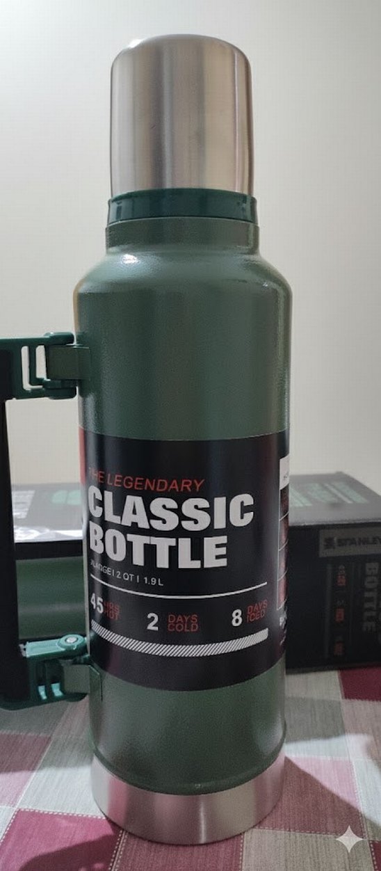 Stanley yeşil Klasik Termos Şişe 1.9L - Görsel 2