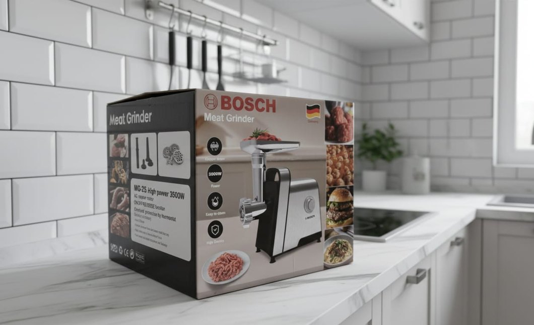Bosch marka kıyma makinası - Görsel 2