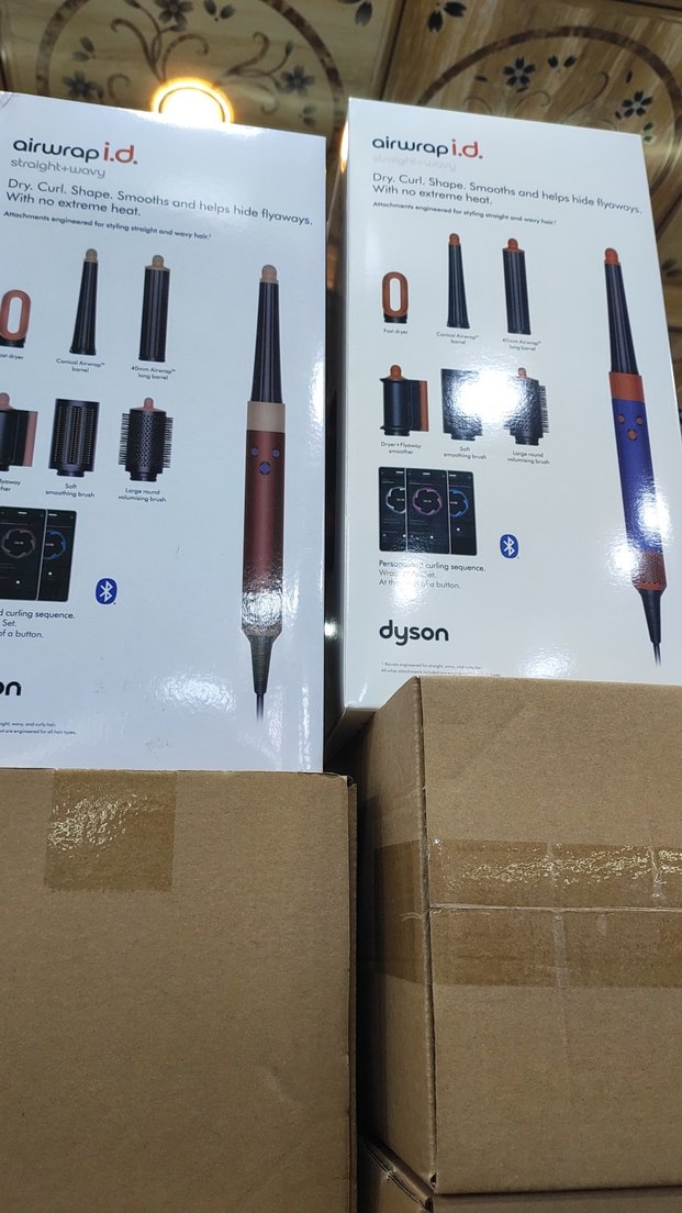 Dyson Saç Şekillendirici pembe, mor, bordo ve lacivert - Görsel 3