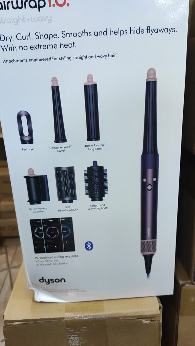 Dyson Saç Şekillendirici pembe, mor, bordo ve lacivert - Görsel 2