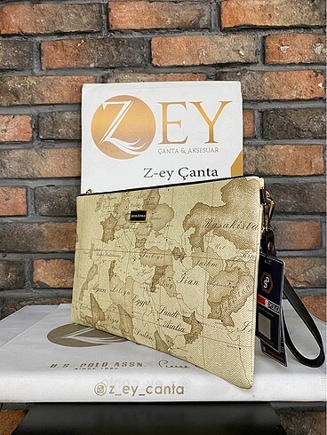 Silver Polo Silver Polo Clutch Çanta