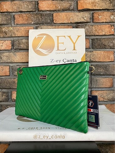 Silver Polo Silver Polo Clutch Çanta