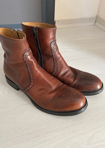Gerçek deri kovboy tarzı İtalyan Pawelks Marka Erkek bot