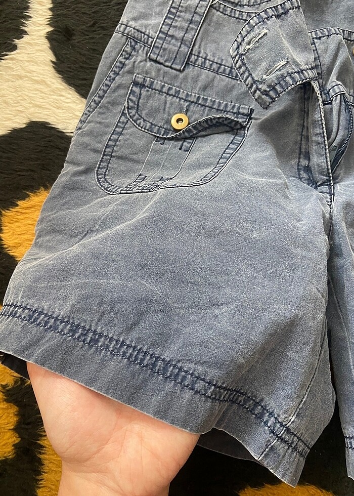 y2k vintage mini şort - Görsel 4