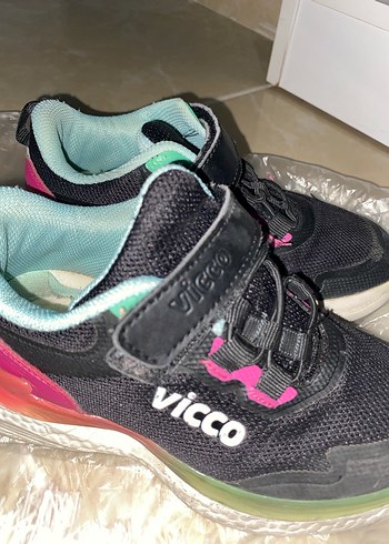 30 Beden Vicco Renkli Kız Çocuk Spor Ayakkabı