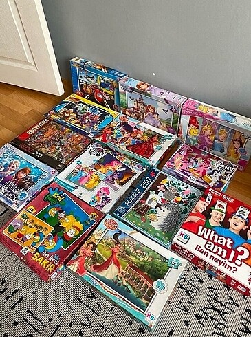 Beden Çocuk puZzle çeşitler