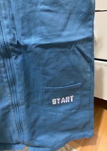 Kız çocuk yumuşak kot elbise - Görsel 2